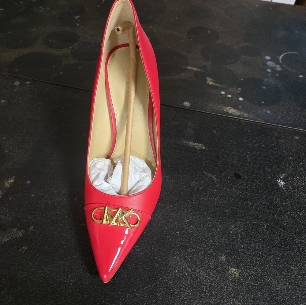 Michael Kors Vibrant Red Heels